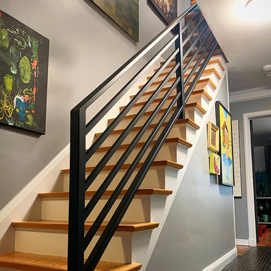 interior metal railing